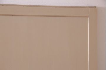 ペイント家具　レトロなペイントカラーが魅力の板戸(引き戸、建具)4枚セット