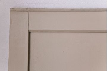 ペイント家具　レトロなペイントカラーが魅力の板戸(引き戸、建具)4枚セット