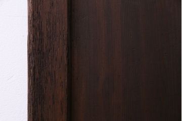 和製アンティーク　落ち着いた雰囲気を醸し出す帯戸(板戸、引き戸、建具)2枚セット