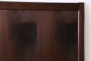 和製アンティーク　落ち着いた雰囲気を醸し出す帯戸(板戸、引き戸、建具)2枚セット