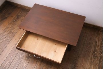 アンティーク家具　昭和初期　品のある佇まいが魅力的な文机(ローテーブル、センターテーブル、座卓)