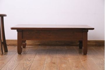 アンティーク家具　昭和初期　品のある佇まいが魅力的な文机(ローテーブル、センターテーブル、座卓)