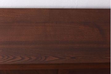 アンティーク家具　和製アンティーク　上手物!　六尺　ケヤキ材の美しい杢目を堪能できるサイドボード(収納箪笥、水屋箪笥)