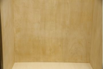 和製ビンテージ　神戸家具　永田良介商店製　小引き出し付きワードローブ(洋服タンス、ヴィンテージ)(定価約83万円)