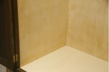 和製ビンテージ　神戸家具　永田良介商店製　小引き出し付きワードローブ(洋服タンス、ヴィンテージ)(定価約83万円)