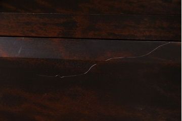 中古　松本民芸家具　D型整理タンス(箪笥、チェスト)(定価約28万円)