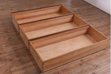 ビンテージ　松本民芸家具　#311型　衣装盆付き!　すっきりとした印象の和タンス(衣装箪笥、チェスト、高山デザイン、着物箪笥)