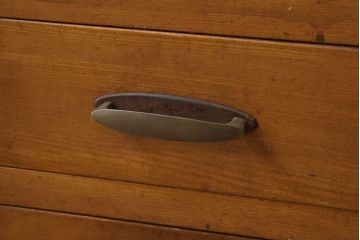 レトロ家具　昭和レトロ　懐かしい雰囲気が漂うカップボード(重ね食器棚、キャビネット、収納棚)