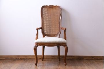 中古　DREXEL HERITAGE(ドレクセルヘリテイジ)　old continent(オールドコンチネント)　アームチェア(椅子、イス)(定価約30万5千円)(1)