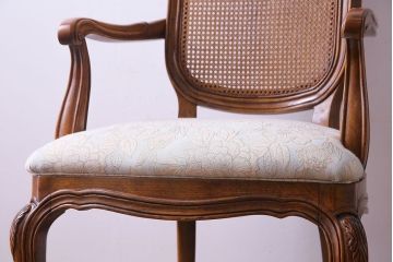 中古　DREXEL HERITAGE(ドレクセルヘリテイジ)　old continent(オールドコンチネント)　アームチェア(椅子、イス)(定価約30万5千円)(1)