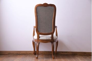 中古　DREXEL HERITAGE(ドレクセルヘリテイジ)　old continent(オールドコンチネント)　アームチェア(椅子、イス)(定価約30万5千円)(2)