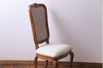 中古　DREXEL HERITAGE(ドレクセルヘリテイジ)　old continent(オールドコンチネント)　サイドチェア(ダイニングチェア、椅子、イス)(定価約26万円)