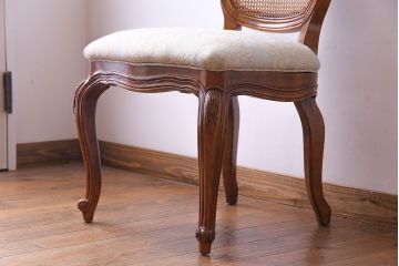 中古　DREXEL HERITAGE(ドレクセルヘリテイジ)　old continent(オールドコンチネント)　サイドチェア(ダイニングチェア、椅子、イス)(定価約26万円)