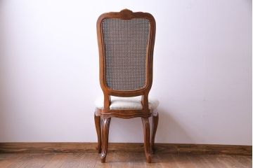 中古　DREXEL HERITAGE(ドレクセルヘリテイジ)　old continent(オールドコンチネント)　サイドチェア(ダイニングチェア、椅子、イス)(定価約26万円)