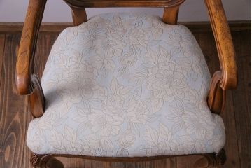 中古　DREXEL HERITAGE(ドレクセルヘリテイジ)　old continent(オールドコンチネント)　アームチェア(椅子、イス)(定価約30万5千円)(3)