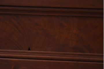 昭和レトロ　オリジナル　花模様ガラスが可愛らしい格子ガラス戸2枚セット(建具、引き戸)