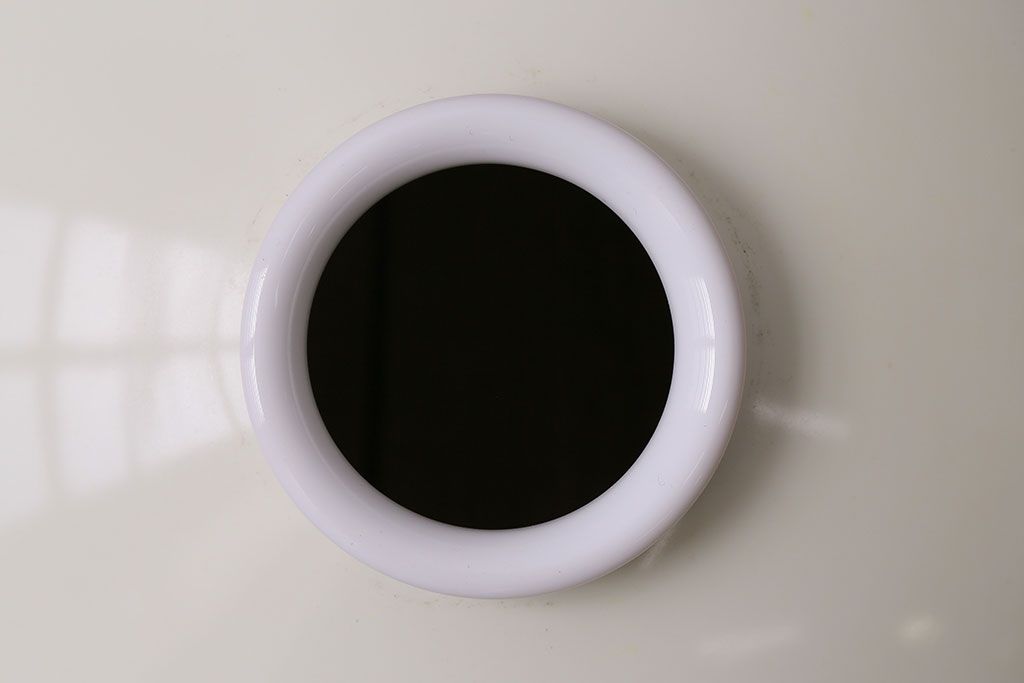 オールドノリタケ・則武(日陶)　柿の図　照らすと透ける模様が魅力の電笠(天井照明、シェード)