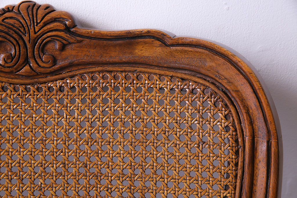 中古　DREXEL HERITAGE(ドレクセルヘリテイジ)　old continent(オールドコンチネント)　サイドチェア(ダイニングチェア、椅子、イス)(定価約26万円)(1)