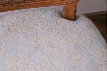 中古　DREXEL HERITAGE(ドレクセルヘリテイジ)　old continent(オールドコンチネント)　サイドチェア(ダイニングチェア、椅子、イス)(定価約26万円)(1)