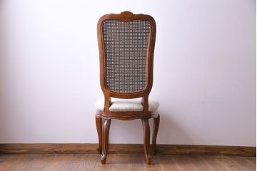 中古　DREXEL HERITAGE(ドレクセルヘリテイジ)　old continent(オールドコンチネント)　サイドチェア(ダイニングチェア、椅子、イス)(定価約26万円)(1)