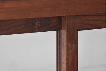 アンティーク家具　最高級レア品　当時物ガラス入り!　総ケヤキ材　特大サイズのガラスケース(ショーケース、陳列棚)