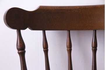 ヴィンテージ家具　飛騨産業　キツツキマーク　上質なデザインのビンテージチェア(椅子)(2)