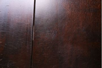 北海道民芸家具　高級感あふれるライティングビューロー(机、引き出し)(定価約34万円)