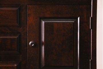 北海道民芸家具　高級感あふれるライティングビューロー(机、引き出し)(定価約34万円)