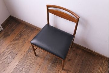 北欧ビンテージ家具　McIntosh(マッキントッシュ)No.9433　シックな北欧スタイルにおすすめのダイニングチェア(ワークチェア、椅子)(1)