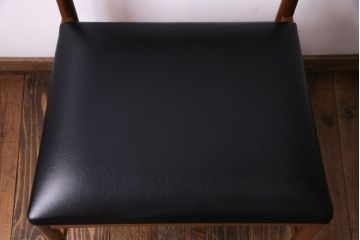 北欧ビンテージ家具　McIntosh(マッキントッシュ)No.9433　シックな北欧スタイルにおすすめのダイニングチェア(ワークチェア、椅子)(2)