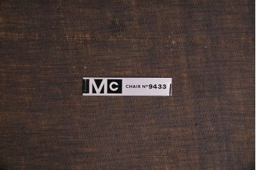 北欧ビンテージ家具　McIntosh(マッキントッシュ)No.9433　シックな北欧スタイルにおすすめのダイニングチェア(ワークチェア、椅子)(2)