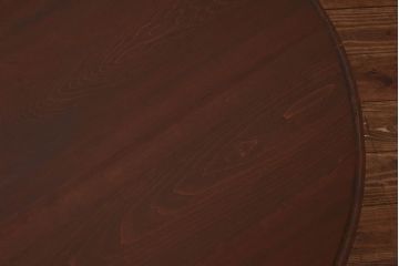 アンティーク家具　和製アンティーク　ヒバ材製　きれいな木肌の特大円形ちゃぶ台(ローテーブル、センターテーブル)