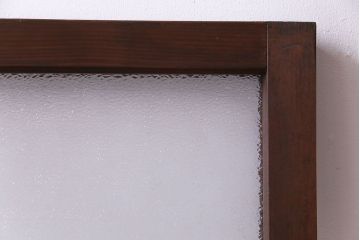 昭和レトロ　ダイヤガラスが懐かしい雰囲気を高めるフィックス窓(FIX、はめ殺し戸、ガラス戸、明り取り)