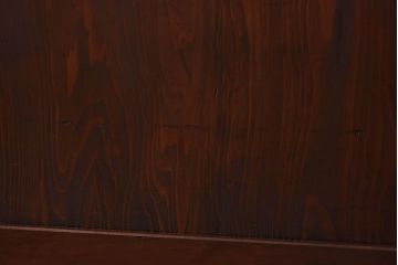 昭和初期　デザインガラス入り　上質な組子が目を惹くガラス帯戸4枚セット(ガラス戸、格子戸)