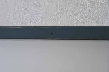 ペイント家具　すりガラス入り　木味の楽しめるシンプルなガラス戸2枚セット(引き戸)