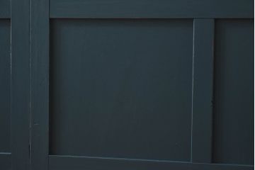 ペイント家具　すりガラス入り　木味の楽しめるシンプルなガラス戸2枚セット(引き戸)