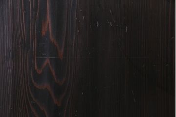 和製アンティーク　ラフジュ工房オリジナルガラス入り　和モダンの雰囲気を引き立てるガラス帯戸(板戸、引き戸、建具)2枚組