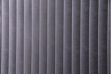 昭和中期　銀モールガラス入り　大判のレトロガラスが可愛らしい引き戸2枚セット(ガラス戸)