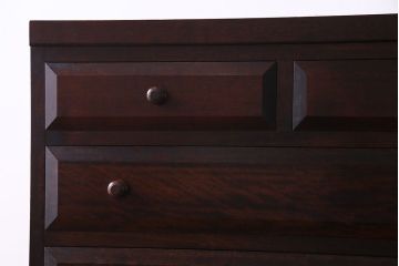 中古　松本民芸家具　D型整理タンス(箪笥、チェスト)(定価約28万円)(2)