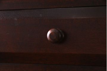 中古　松本民芸家具　D型整理タンス(箪笥、チェスト)(定価約28万円)(2)