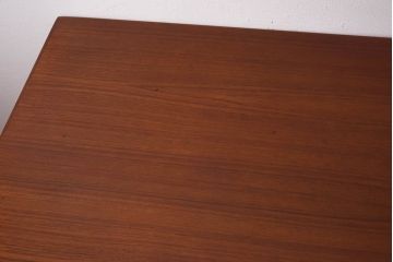 ヴィンテージ家具　北欧ビンテージ　Kai Kristiansen(カイ クリスチャンセン)　両面収納!　温もり溢れるチーク材製パートナーデスク(ワークデスク、在宅ワーク、在宅用、オフィスデスク、両袖机)