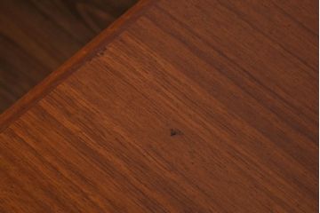 ヴィンテージ家具　北欧ビンテージ　Kai Kristiansen(カイ クリスチャンセン)　両面収納!　温もり溢れるチーク材製パートナーデスク(ワークデスク、在宅ワーク、在宅用、オフィスデスク、両袖机)