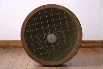 イギリスビンテージ　インダストリアルな特大ファクトリーライト(工業用照明、天井照明)(1)
