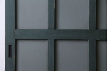 ビンテージ　レトロでお洒落なペイントドア(引き戸、扉)
