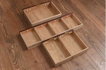 中古　門間箪笥店(門間屋)　仙台箪笥　参番　小箪笥(小引き出し)(定価約23万8千円)