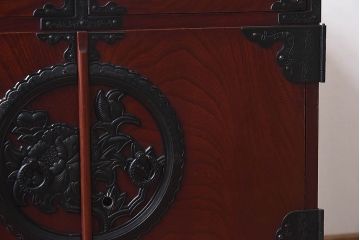 中古　門間箪笥店(門間屋)　仙台箪笥　参番　小箪笥(小引き出し)(定価約23万8千円)