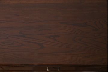 昭和中期　美品!ナラ材　風格のある佇まいの組み立て式両袖机(ワークデスク、在宅ワーク、在宅用、作業台)