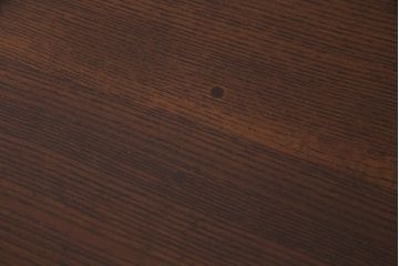 昭和中期　美品!ナラ材　風格のある佇まいの組み立て式両袖机(ワークデスク、在宅ワーク、在宅用、作業台)