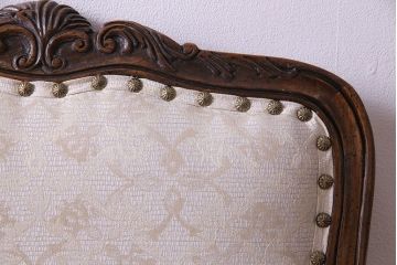 中古　DREXEL HERITAGE(ドレクセルヘリテイジ)　old continent(オールドコンチネント)　アームチェア(ダイニングチェア、イス)(定価約33万円)(1)