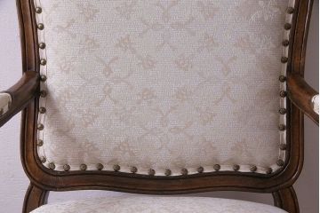 中古　DREXEL HERITAGE(ドレクセルヘリテイジ)　old continent(オールドコンチネント)　アームチェア(ダイニングチェア、イス)(定価約33万円)(1)